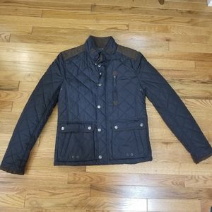Zara Navy Quilted Jacket - Small